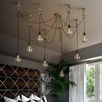 Industrial Spider Chandelier