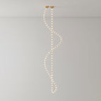 Pearl Necklace Balls Chandelier