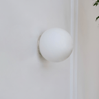 Glass Mini Orb Wall Lamp