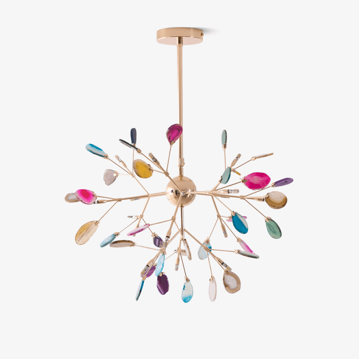 Agate Flake Chandelier