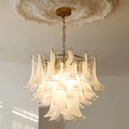 Glass Leaf Chandelier