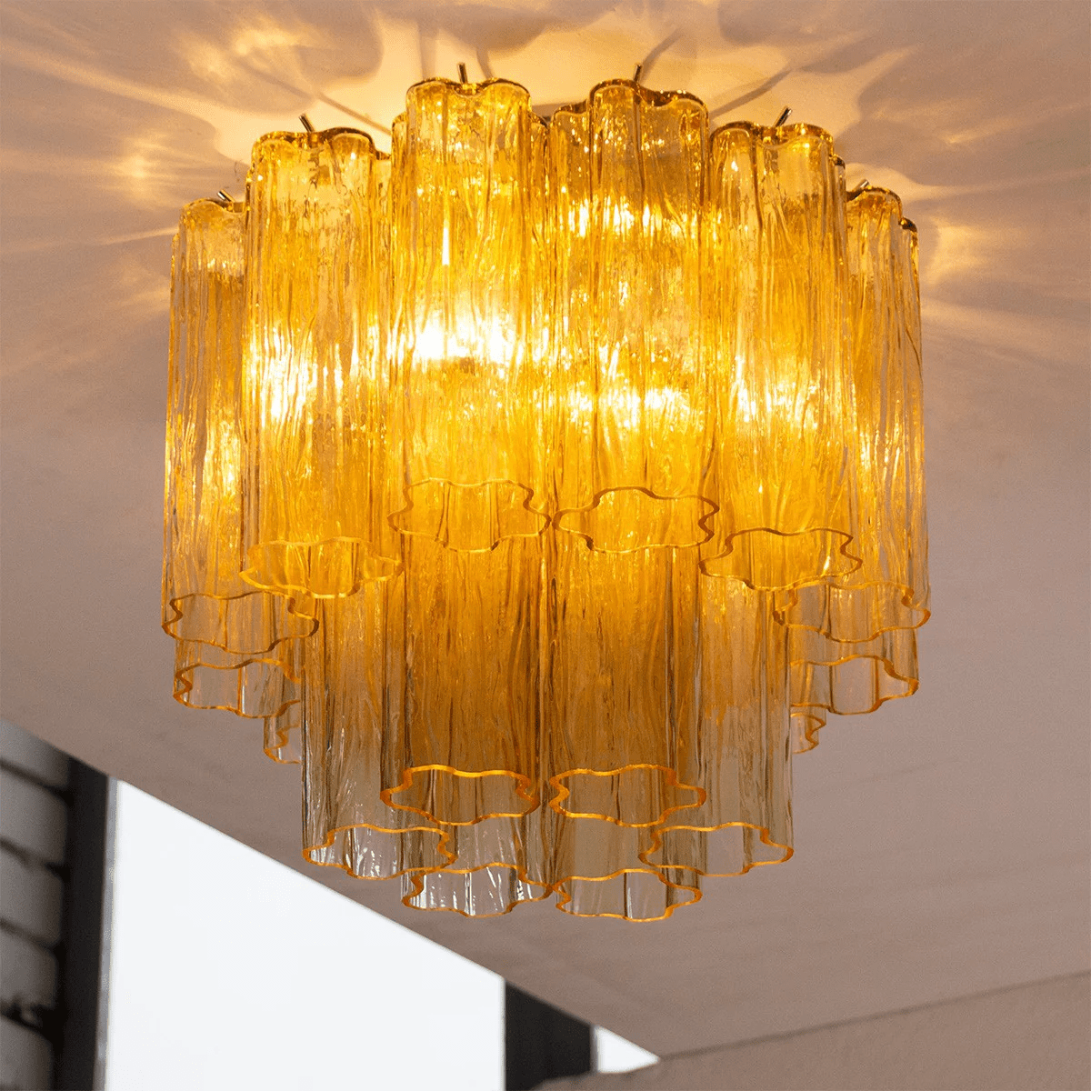 Glass Tubes Ceiling Lamp