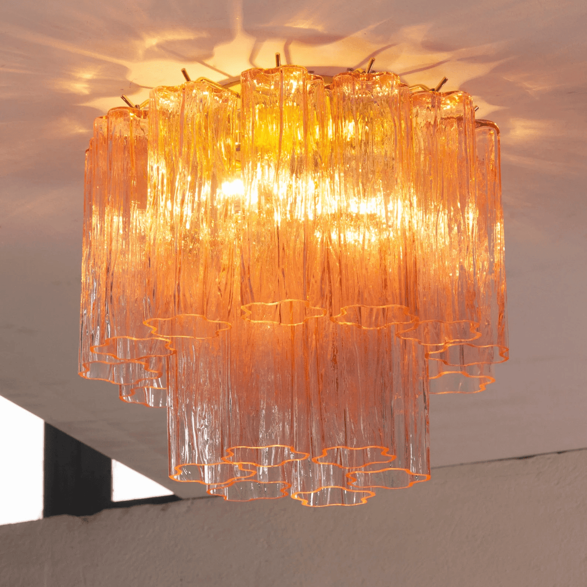 Glass Tubes Ceiling Lamp