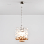Glass Poliarte Interlocking Chandelier