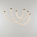 Pearl Necklace Balls Chandelier