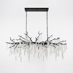 Shiro Noda Crystal Chandelier