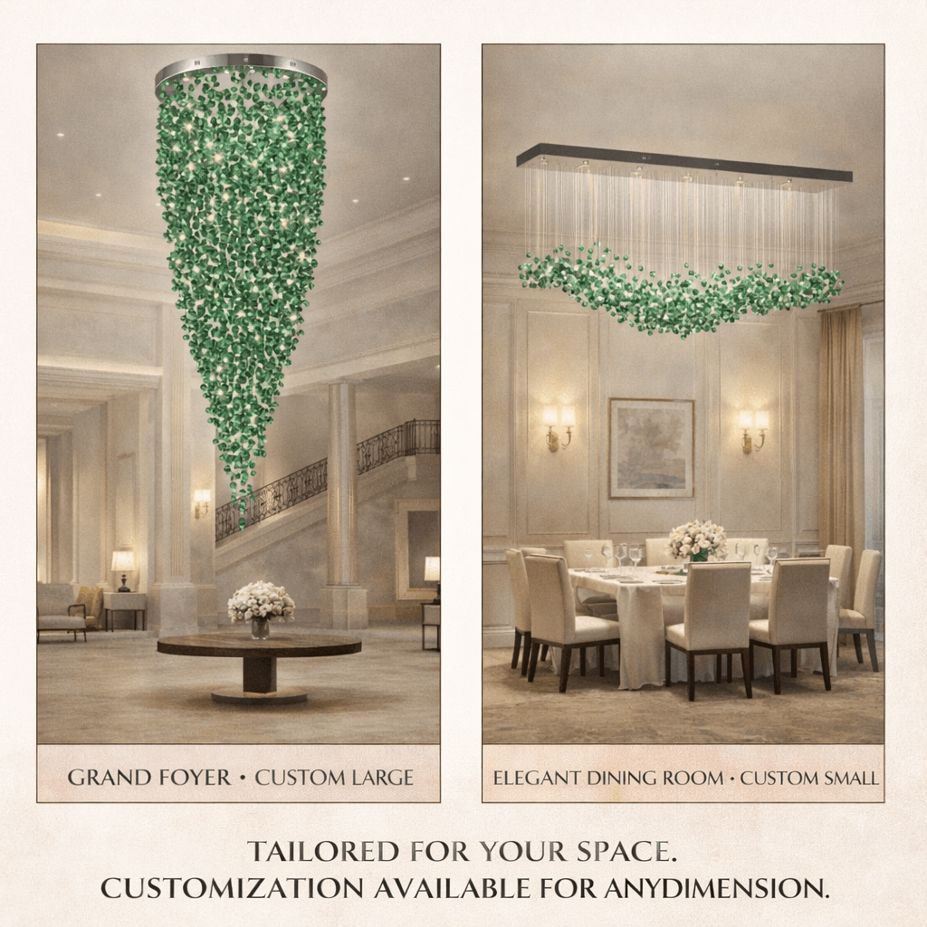 Crystal Stone Chandelier
