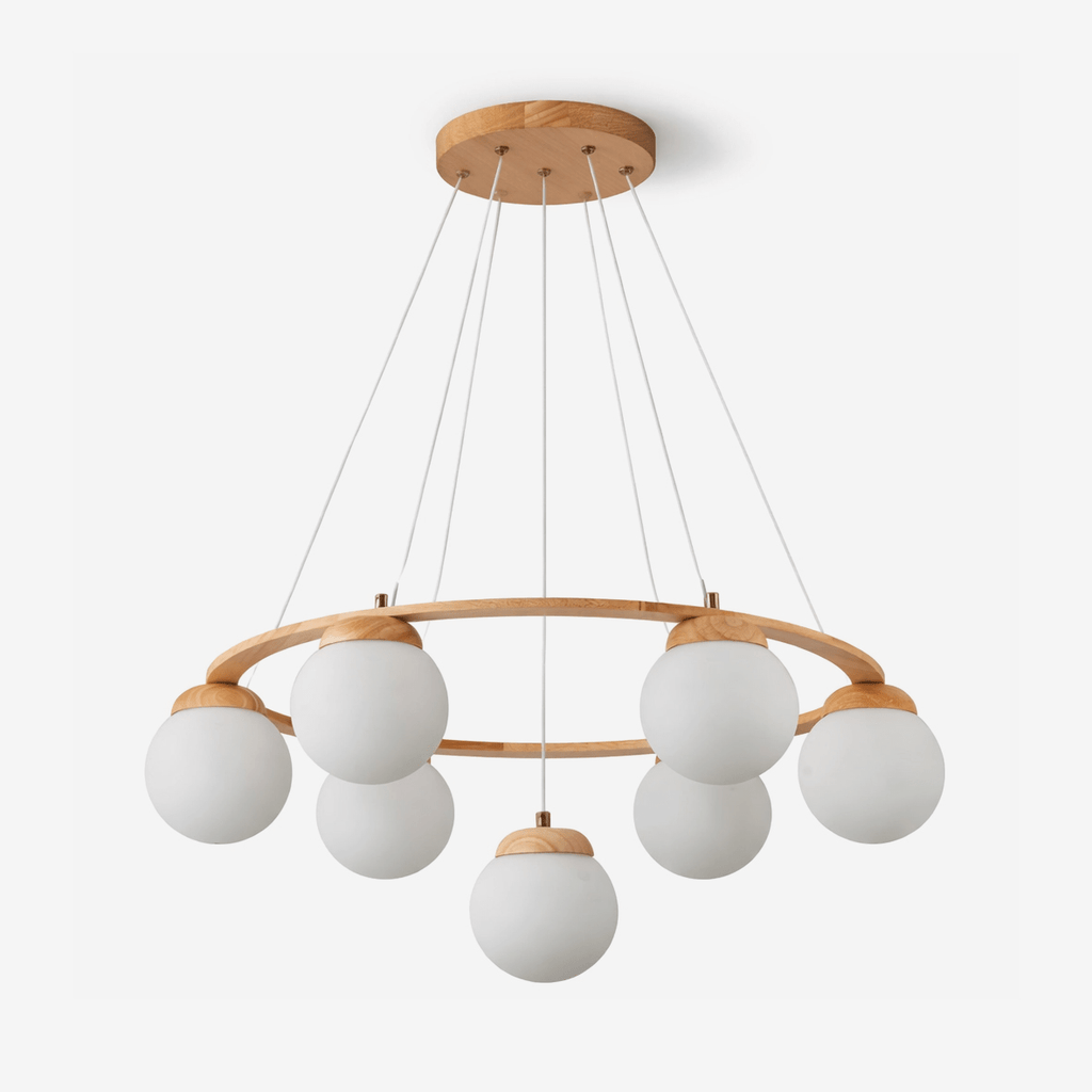 Miira Wood Chandelier