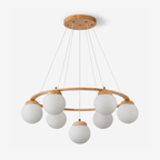 Miira Wood Chandelier