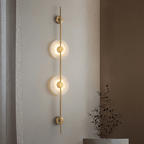 Alabaster Vertical Wall Sconce
