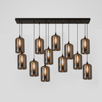 Bottle Glass Pendant Light