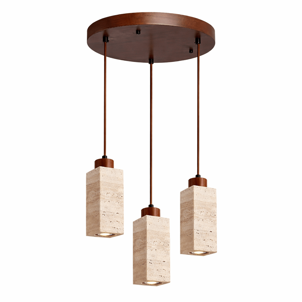 Solvara Travertine Pendant Lamp