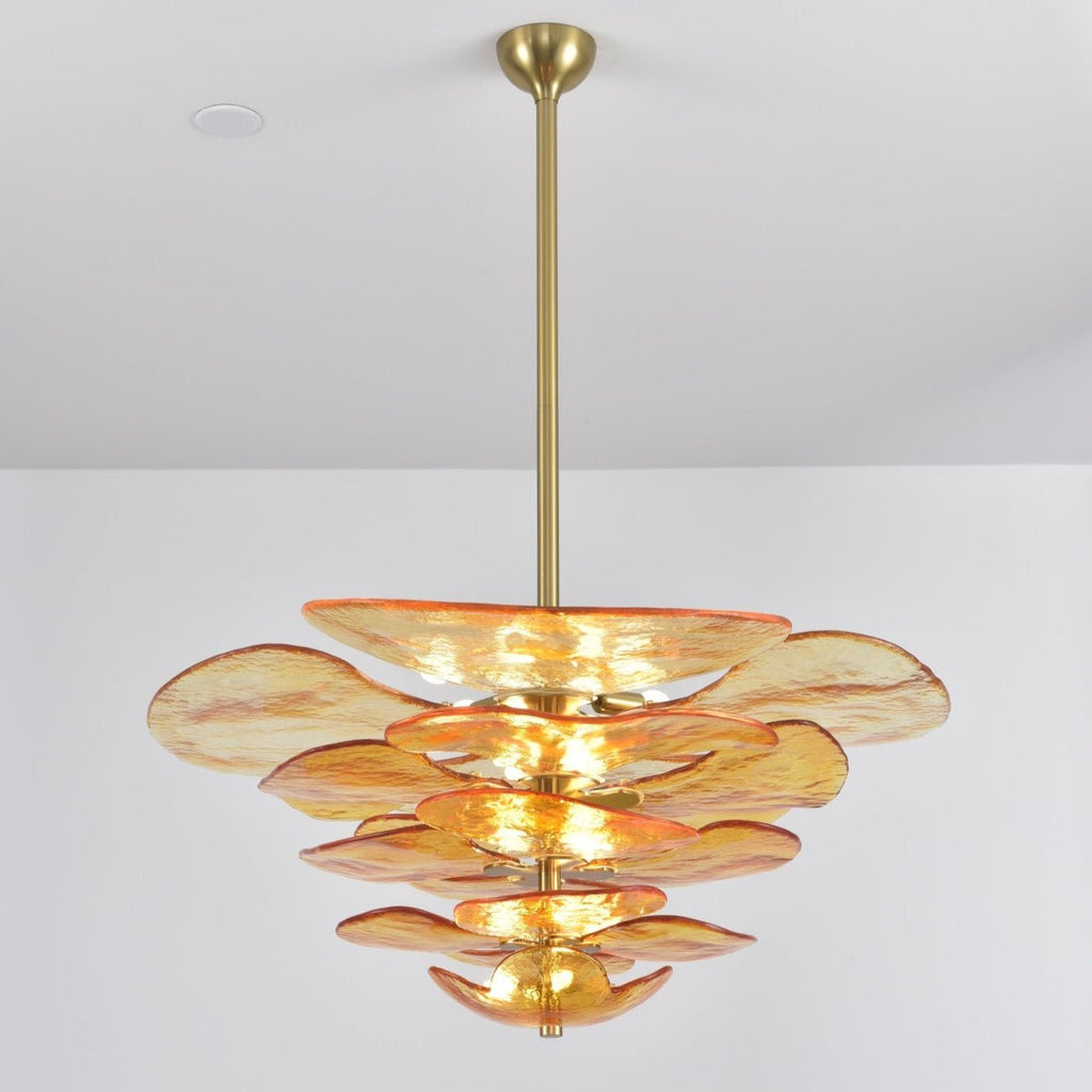 Petals Glass Chandelier