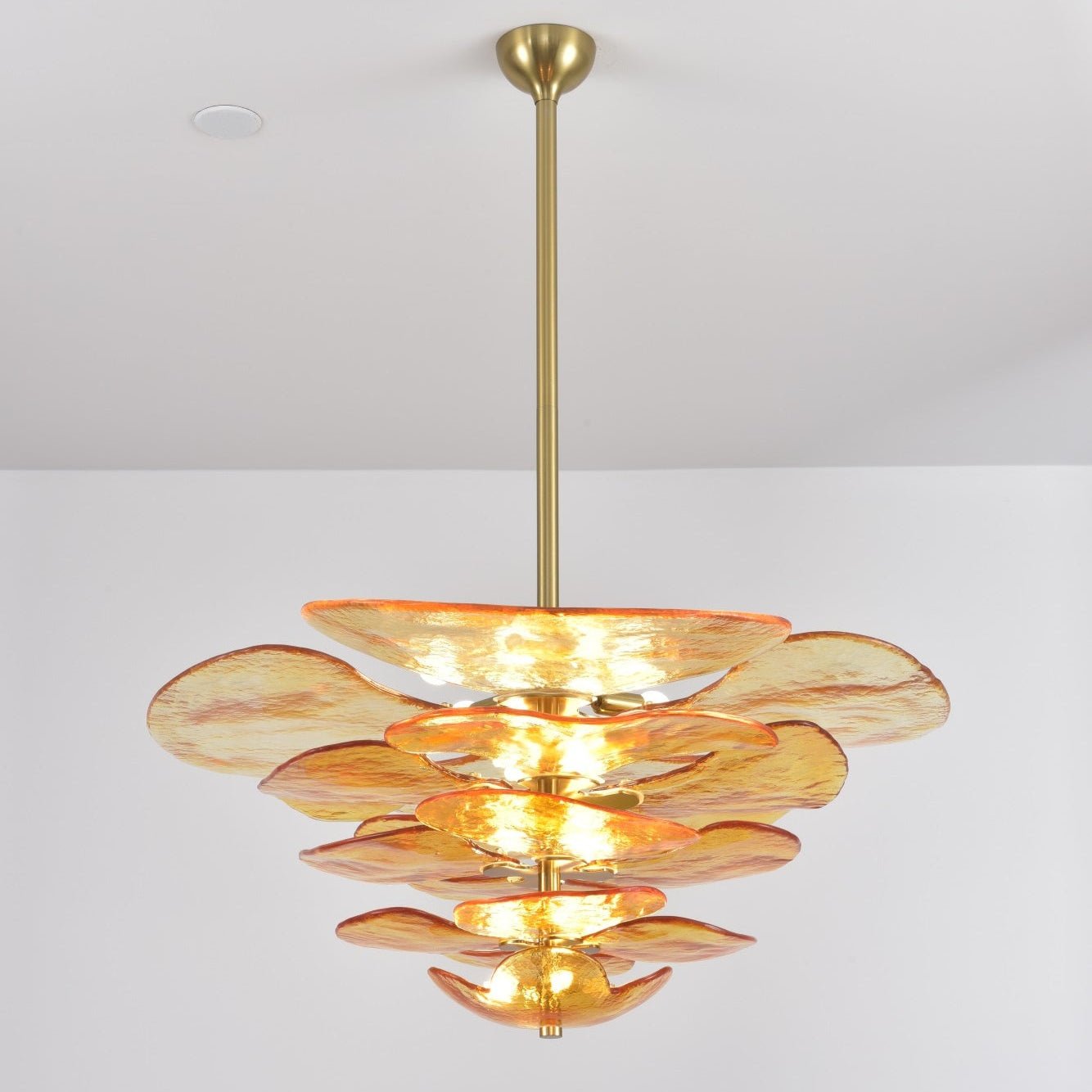 Petals Glass Chandelier