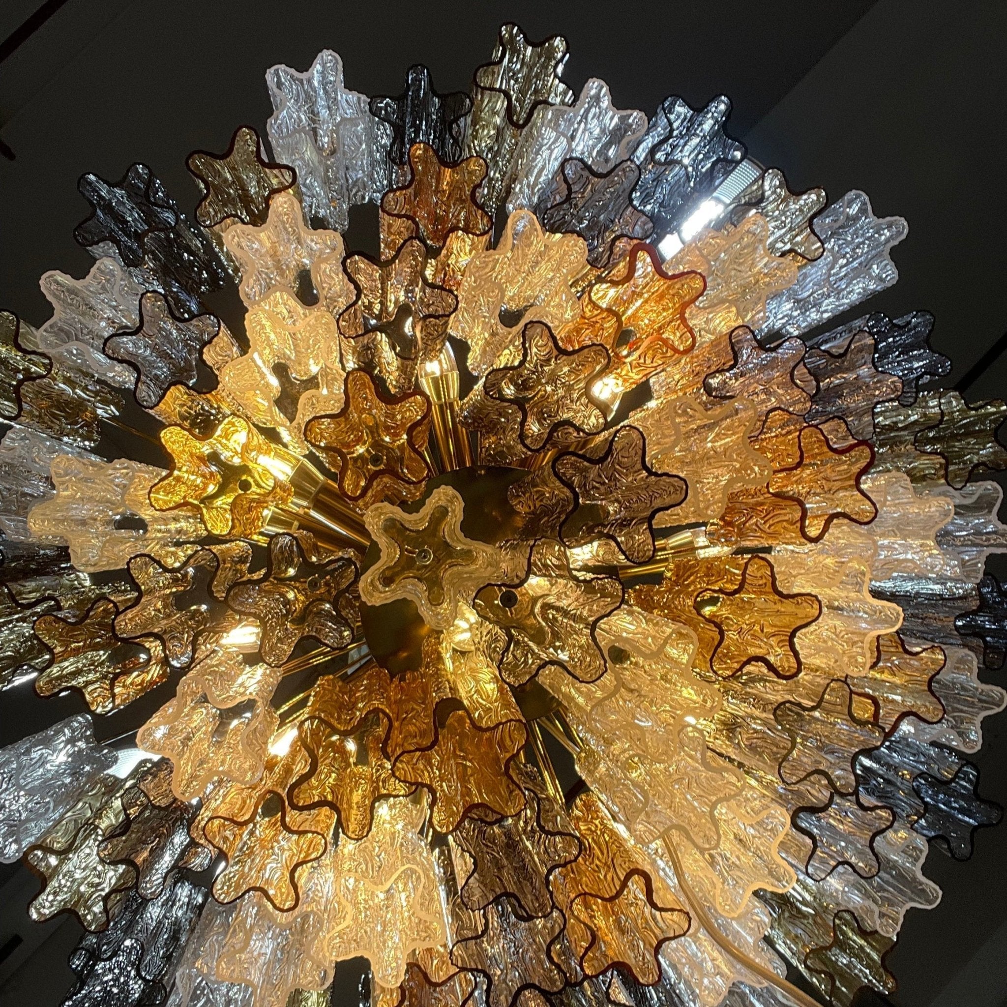 Addis Glass Chandelier