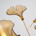 Acrylic Ginkgo Leaf Chandelier