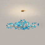Acrylic Ginkgo Leaf Chandelier