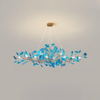 Acrylic Ginkgo Leaf Chandelier