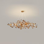 Acrylic Ginkgo Leaf Chandelier