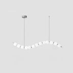 Acrylic Pearl Necklace Chandelier