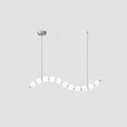 Acrylic Pearl Necklace Chandelier