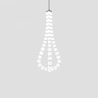 Acrylic Pearl Necklace Chandelier