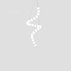 Acrylic Pearl Necklace Chandelier
