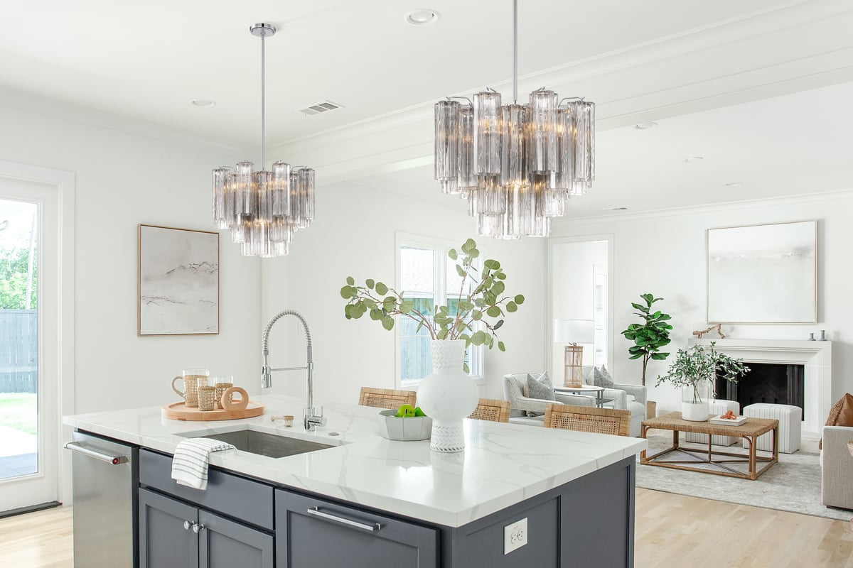 Addis Glass Chandelier