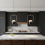 Adjustable Glass Pendant Light