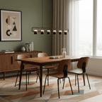 Adjustable Glass Pendant Light