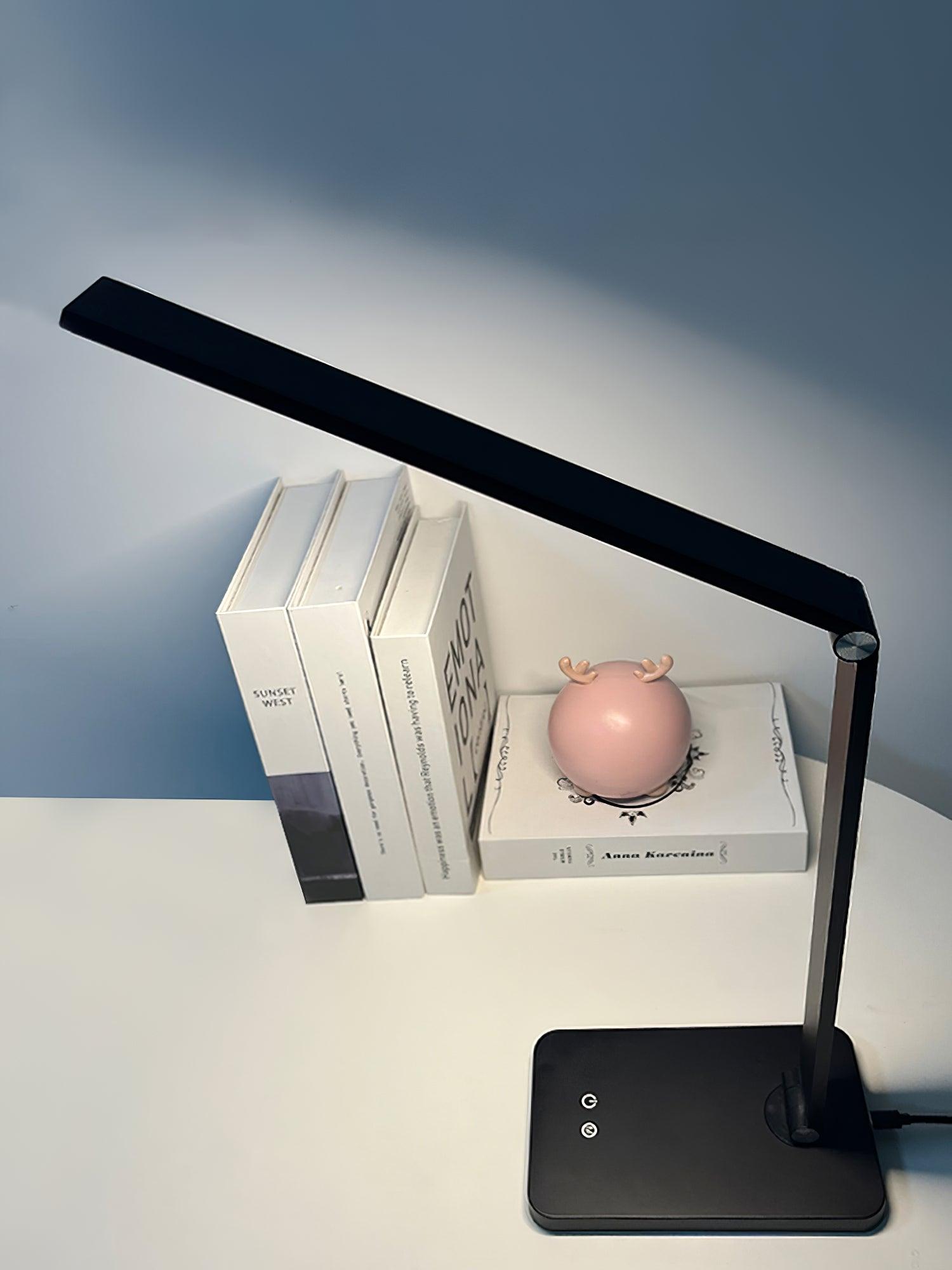 LED Desk Lamp with USB and Built-in Battery 13-inch