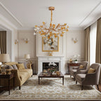 Aosta Brass Branch Chandelier