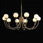 Aurelian Alabaster Globe Chandelier
