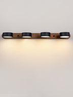 Black Travertine Duo Wall Light