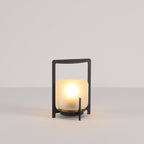 Black Twilight Lantern Table Lamp