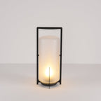 Black Twilight Lantern Table Lamp