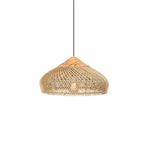 Braided Rattan Pendant Lamp