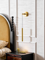 Brass Line Wall Light