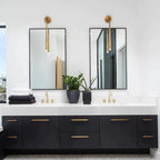 Cone Wall Lamp in Brass