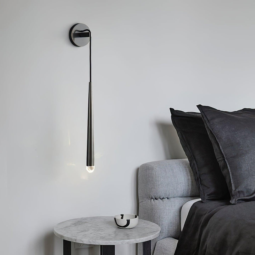 Cone Wall Lamp in Brass