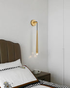 Cone Wall Lamp in Brass