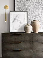 Cone Wall Lamp in Brass