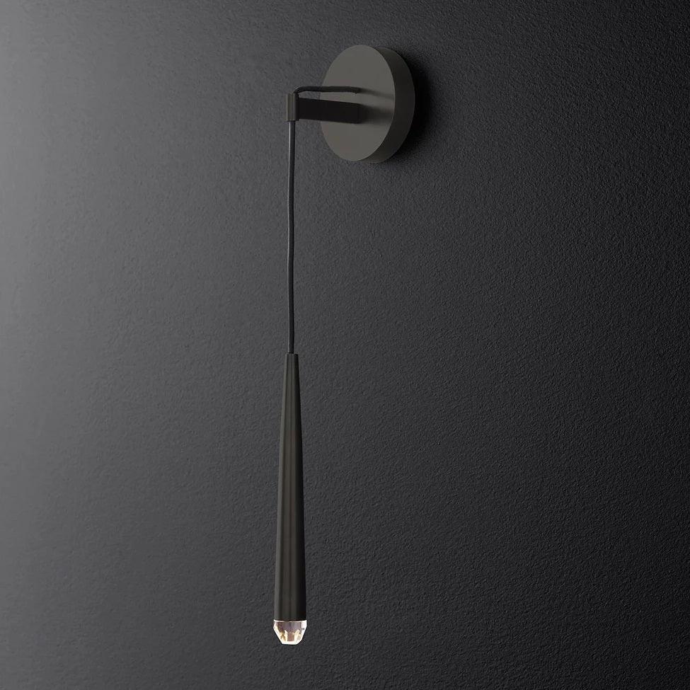 Cone Wall Lamp in Brass