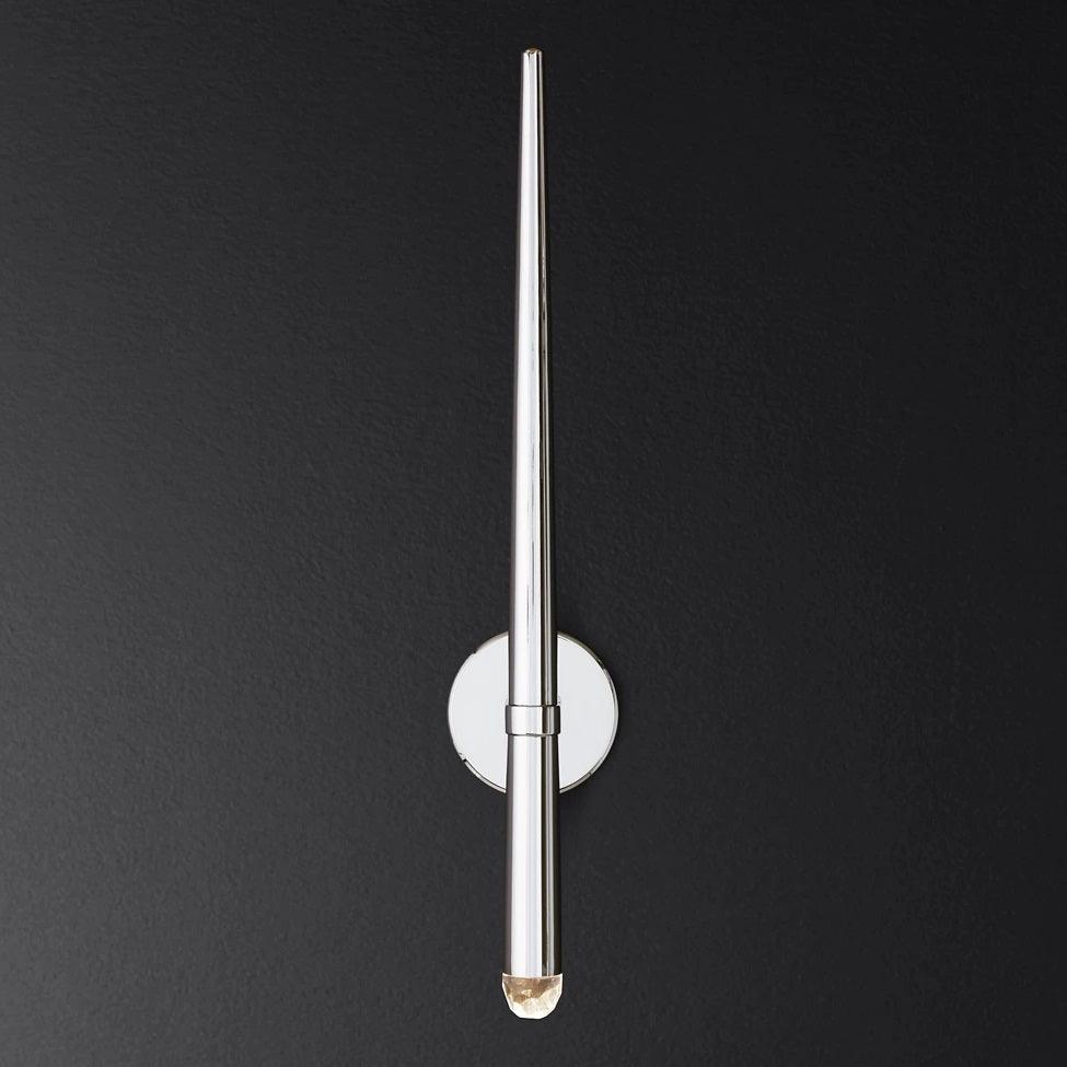 Cone Wall Lamp in Brass