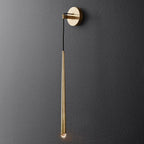 Cone Wall Lamp in Brass