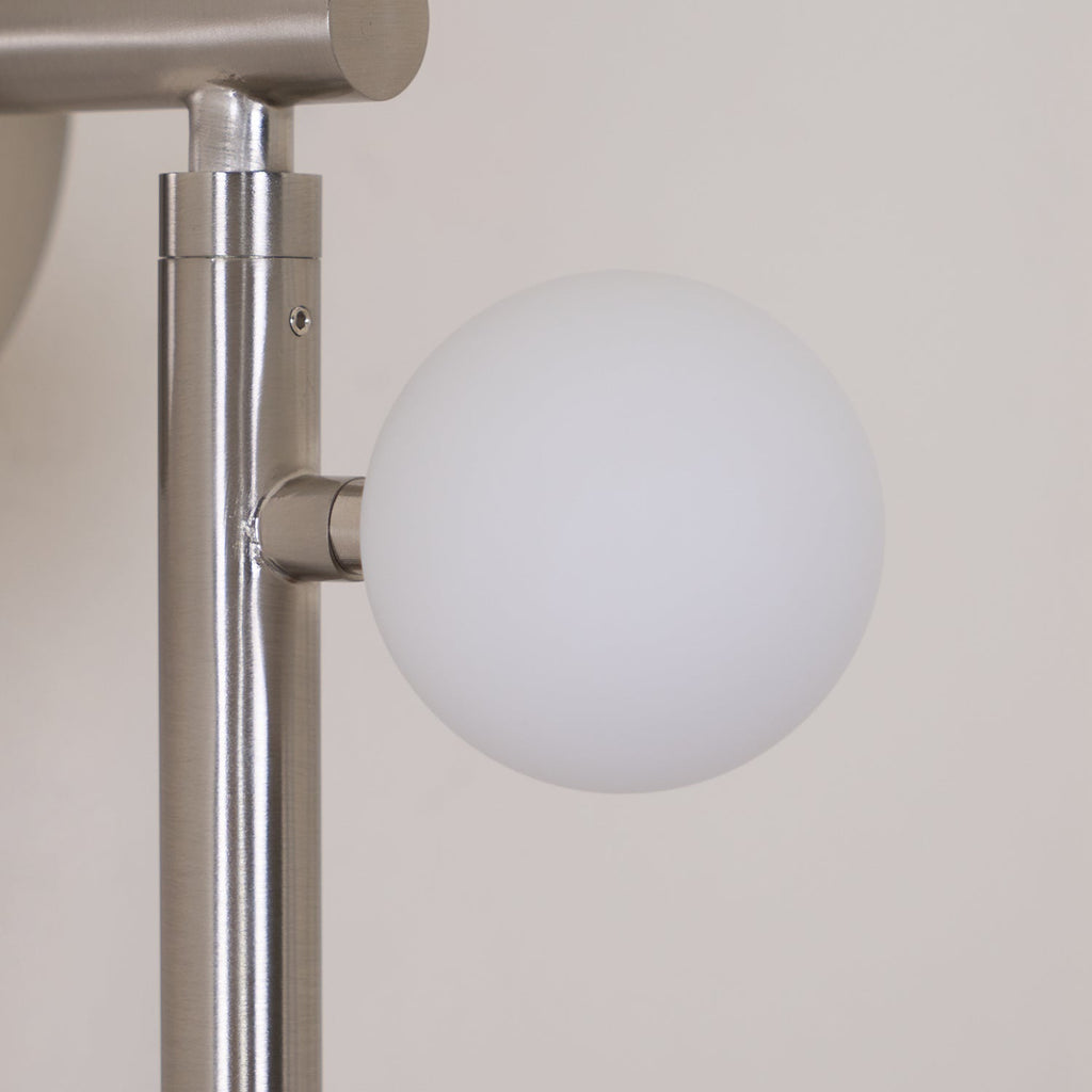 Brass Glass Tube Wall Lamp