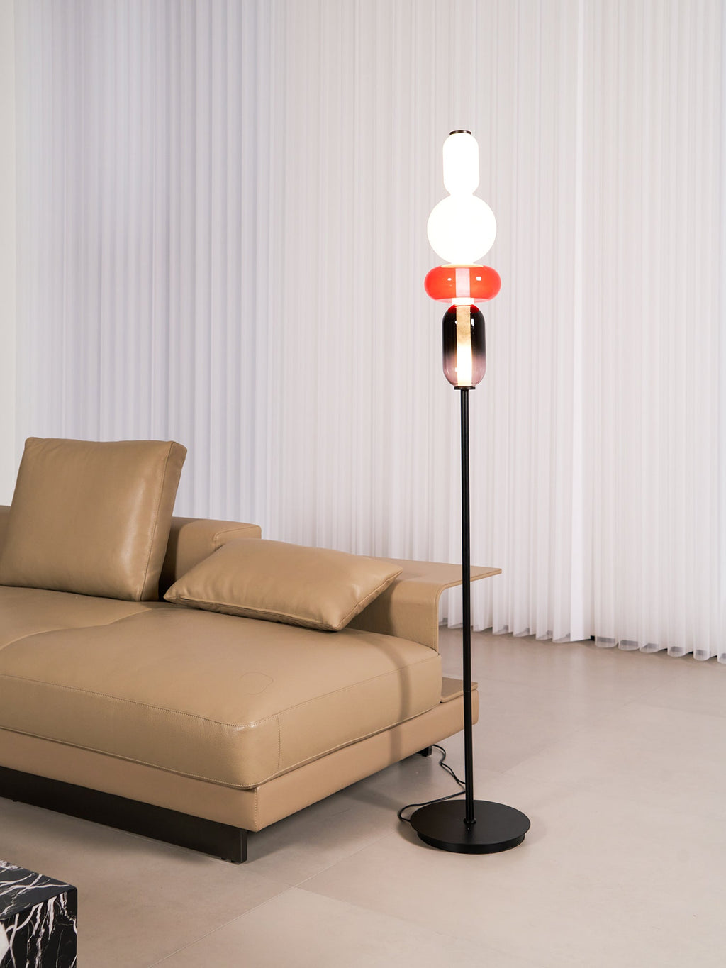 Candied Glass Floor Light