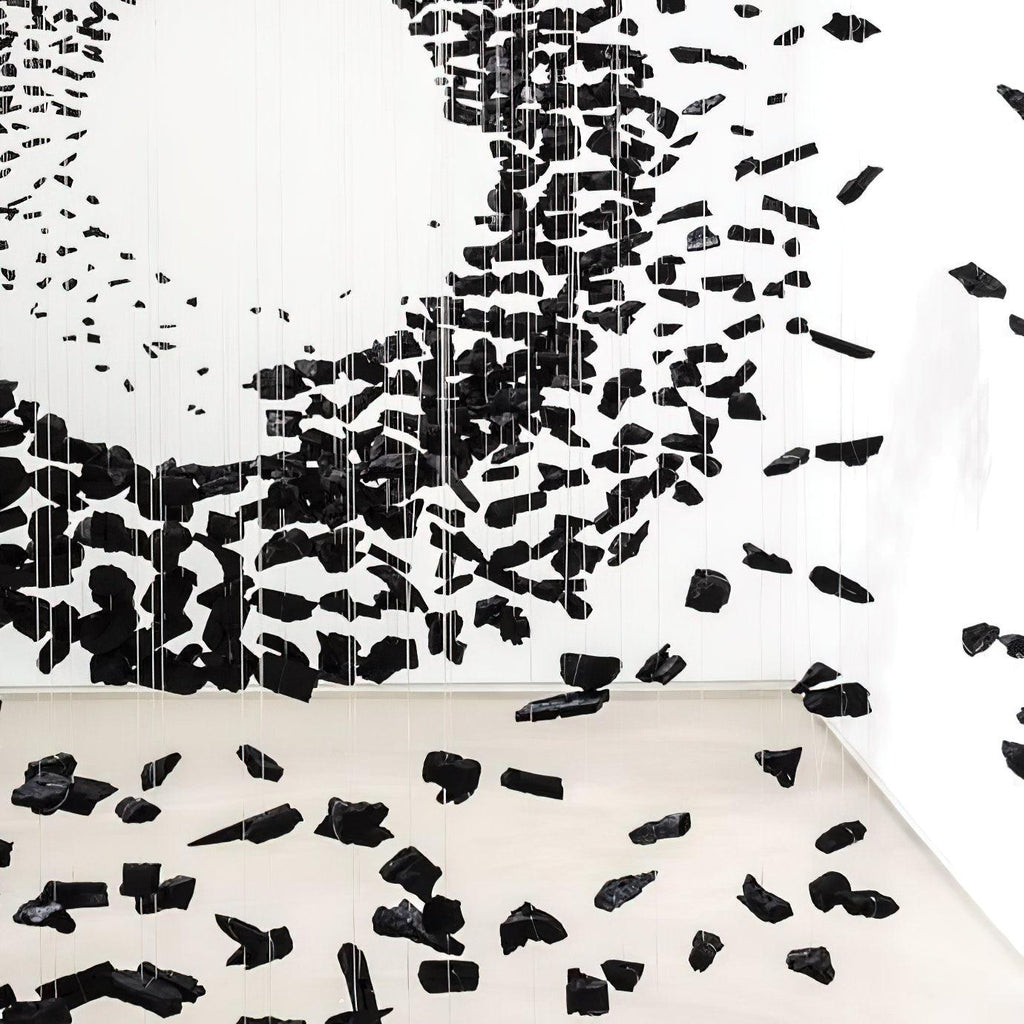 Black Stones Chandeliers