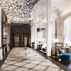 Black Stones Chandeliers