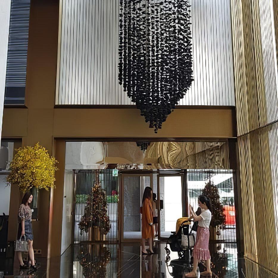 Black Stones Chandeliers